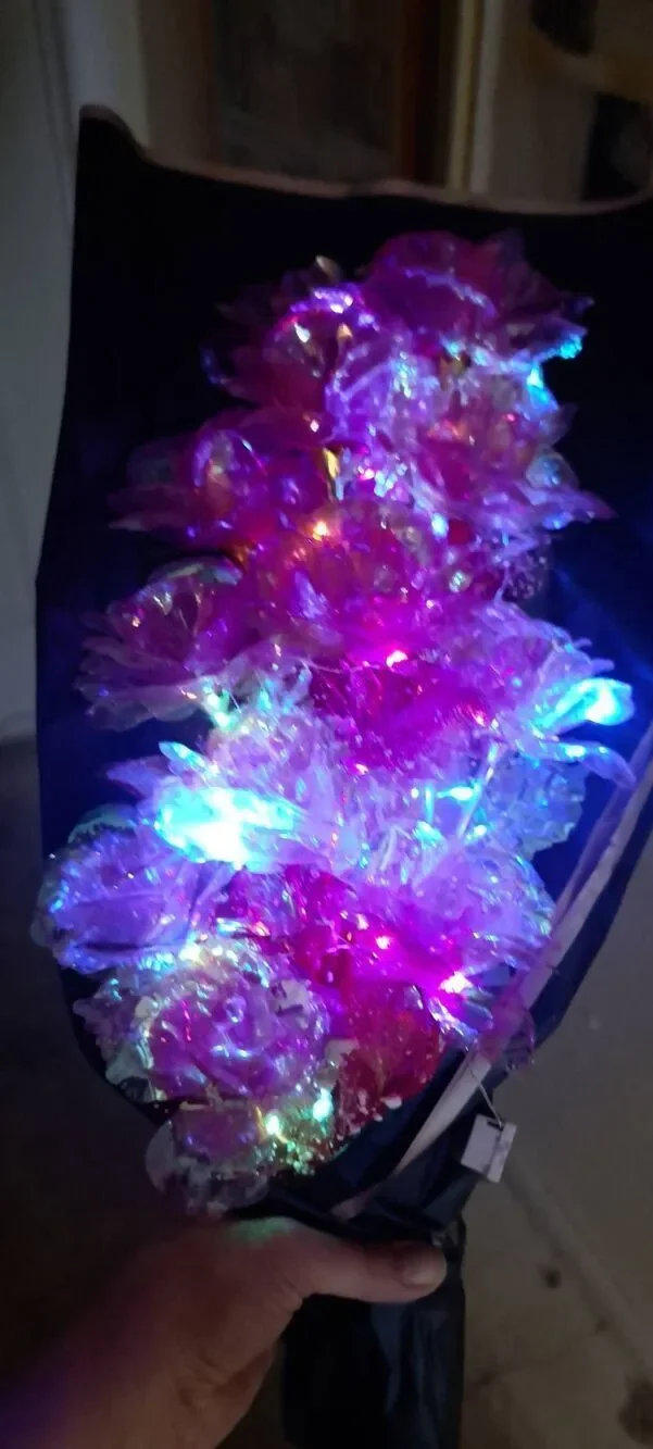 Graduation Banner Decoration & Light Up Bouquet